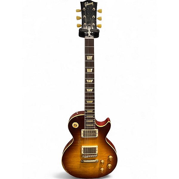 Used 2023 Gibson CUSTOM SHOP MURPHY LAB 'HEAVY AGED' 59' LES PAUL ICE TEA BURST Solid Body Electric Guitar