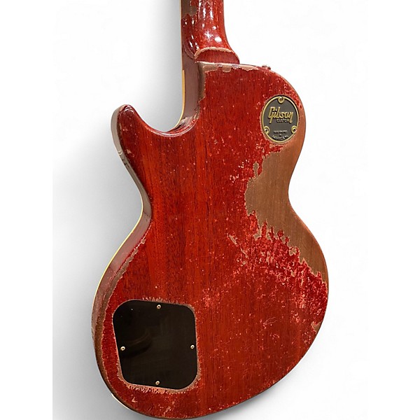 Used 2023 Gibson CUSTOM SHOP MURPHY LAB 'HEAVY AGED' 59' LES PAUL ICE TEA BURST Solid Body Electric Guitar