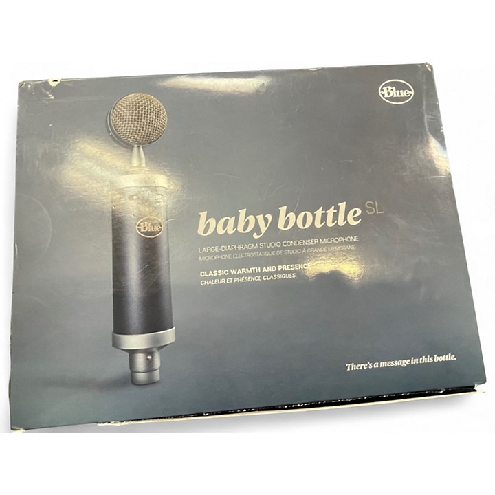 品質保証 Used Microphone Condenser Bottle Baby Blue Used Blue 配信機器・PA機器・レコーディング機器
