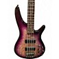 Used Ibanez SR4000E Trans Purple Electric Bass Guitar