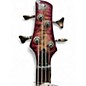Used Ibanez SR4000E Trans Purple Electric Bass Guitar