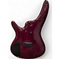 Used Ibanez SR4000E Trans Purple Electric Bass Guitar