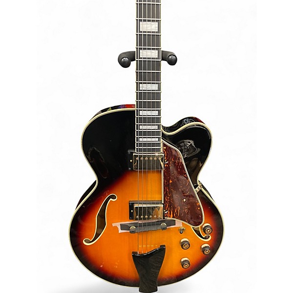 Used Ibanez AF95 3 Color Sunburst Hollow Body Electric Guitar