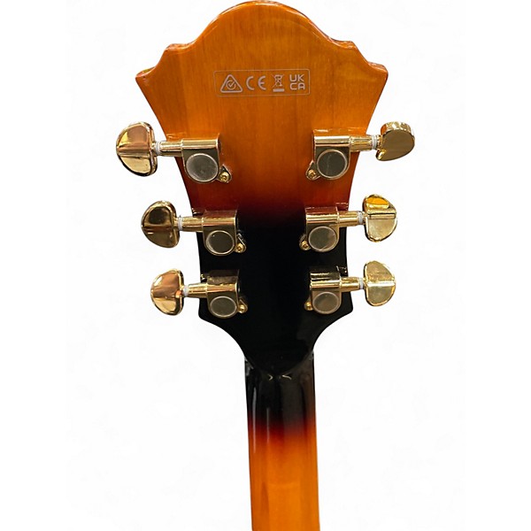 Used Ibanez AF95 3 Color Sunburst Hollow Body Electric Guitar