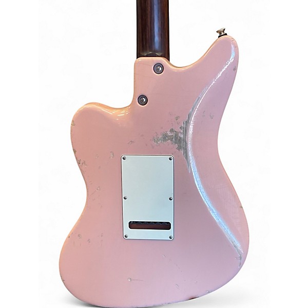 Used Tom Anderson Raven Relic Shell Pink Solid Body Electric Guitar