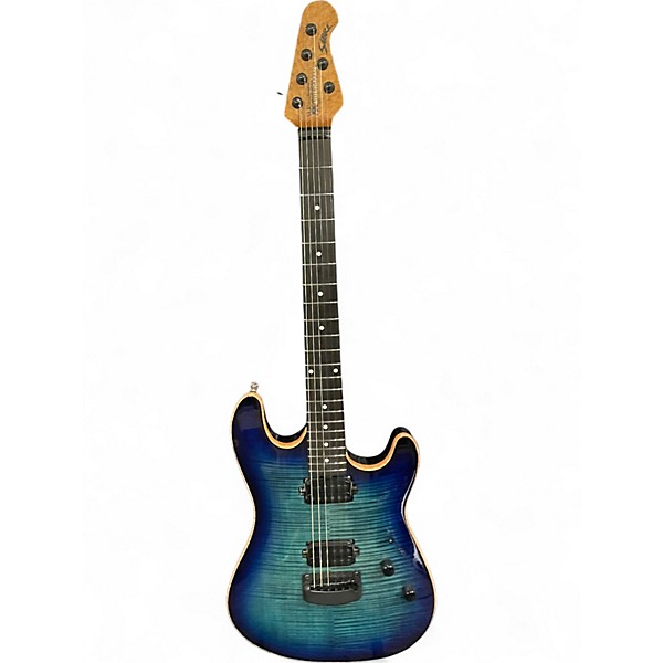 Used Ernie Ball Music Man BFR Sabre Limited-Edition Blue Dream Solid Body Electric Guitar