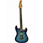 Used Ernie Ball Music Man BFR Sabre Limited-Edition Blue Dream Solid Body Electric Guitar thumbnail