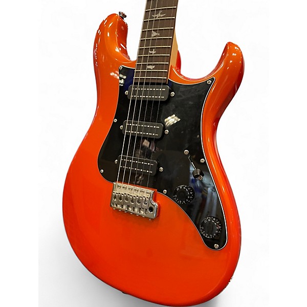 Used PRS NF3 SE Metallic Orange Solid Body Electric Guitar
