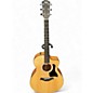 Used Taylor 114CE Natural Acoustic Electric Guitar thumbnail