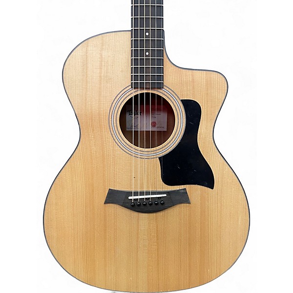 Used Taylor 114CE Natural Acoustic Electric Guitar