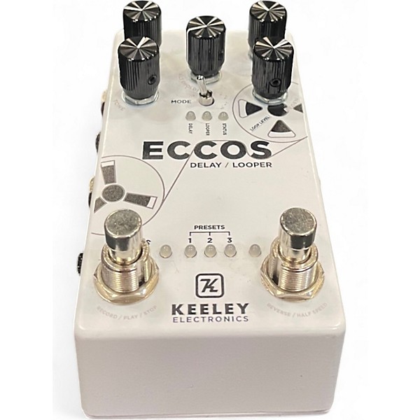 Used Keeley ECCOS  Delay/Looper Effect Pedal