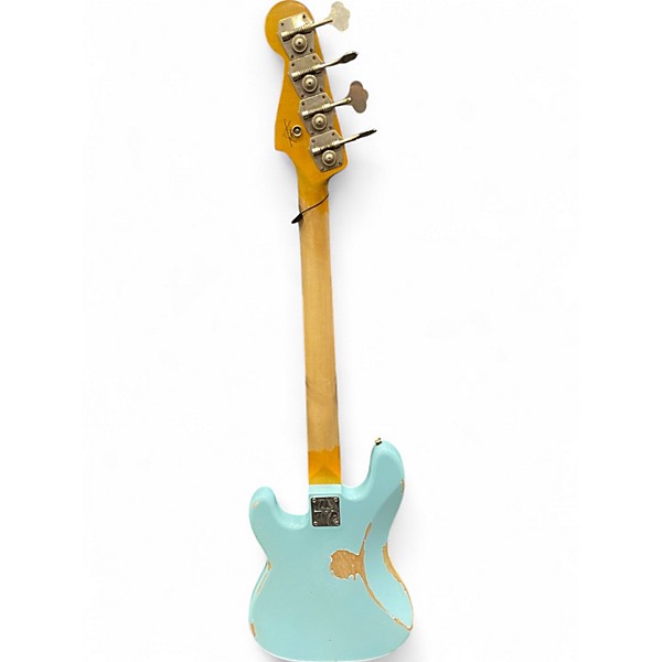 Used Fender 63 Precision Bass JRN Blue Electric Bass Guitar