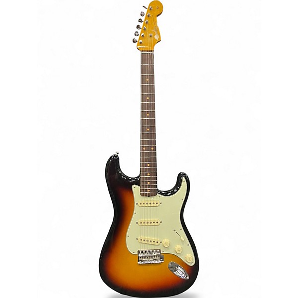 Used Fender Custom Shop 1960 Reissue Journeyman 2 Tone Sunburst Solid Body Electric Guitar