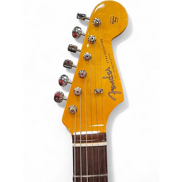 Used Fender Custom Shop 1960 Reissue Journeyman 2 Tone Sunburst Solid Body Electric Guitar