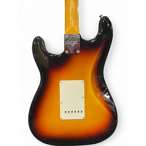 Used Fender Custom Shop 1960 Reissue Journeyman 2 Tone Sunburst Solid Body Electric Guitar