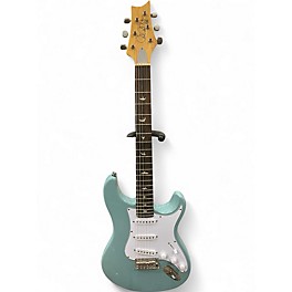 Used PRS SE Silver Sky STONE BLUE Solid Body Electric Guitar