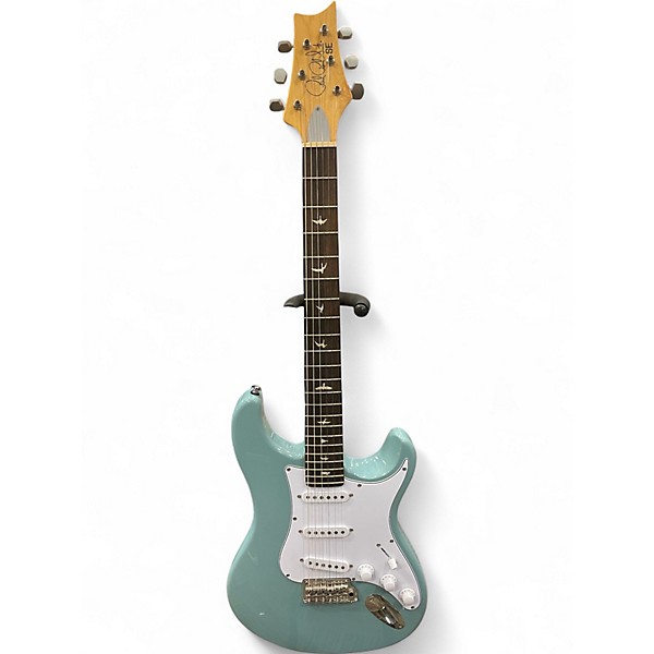 Used PRS SE Silver Sky STONE BLUE Solid Body Electric Guitar