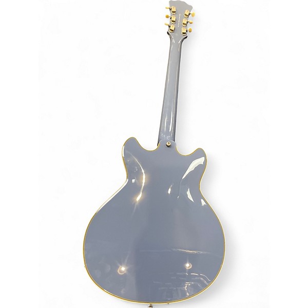 Used D'Angelico excel dc tour baby blue Hollow Body Electric Guitar