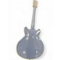 Used D'Angelico excel dc tour baby blue Hollow Body Electric Guitar