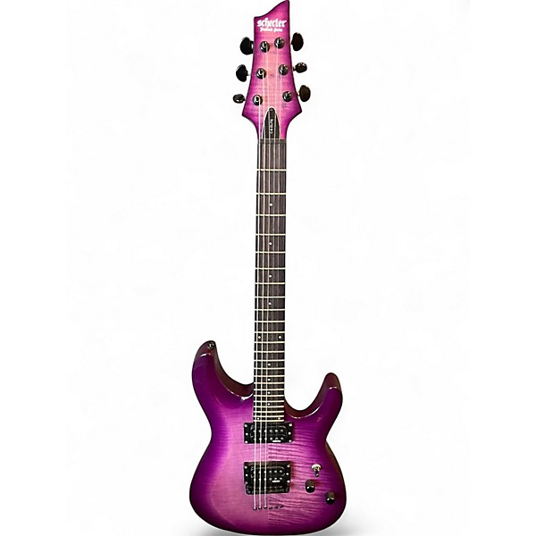 Used Schecter Guitar Research C6 ELITE Trans Purple Solid Body Electric Guitar,All Products : American Fashion Style Bags On Sale