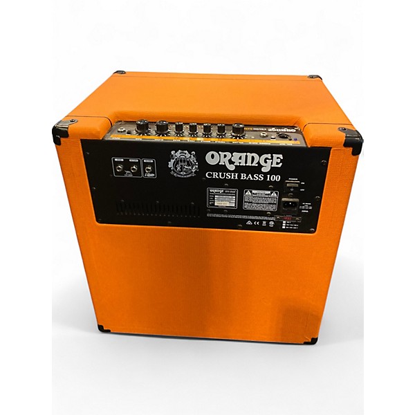 Used Orange Amplifiers Crush Bass 100 Bass Combo Amp