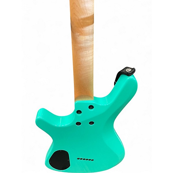 Used Kiesel vanquish multiscale baritone Seafoam Green Solid Body Electric Guitar