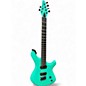 Used Kiesel vanquish multiscale baritone Seafoam Green Solid Body Electric Guitar