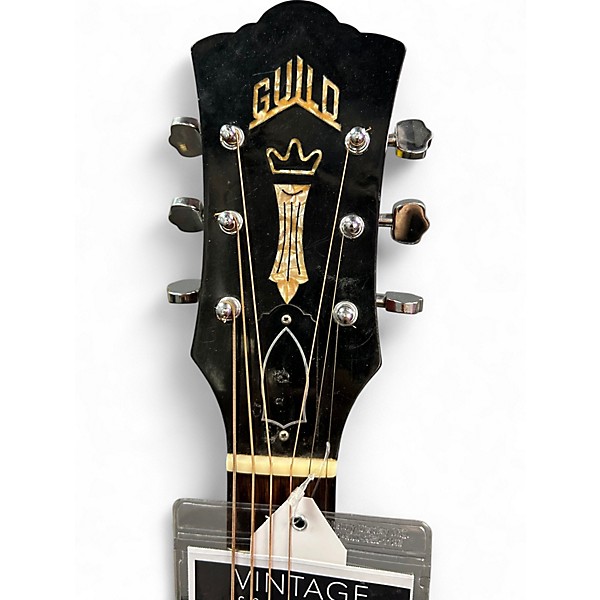 Vintage 1968 Guild D40 Natural Acoustic Guitar