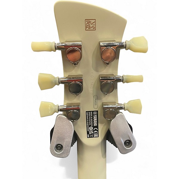Used Yamaha RSE20 Vintage White Solid Body Electric Guitar