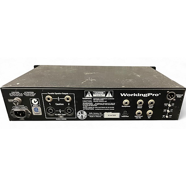 Used SWR WORKING PRO 700 Bass Amp Head