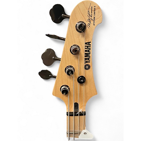 Used Yamaha Billy Sheehan Signature Attitude 3 Black Electric Bass Guitar