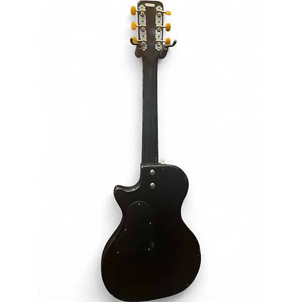 Used 1960s Airline Thunderstick Black Solid Body Electric Guitar