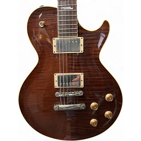 Used 2019 Collings City Limits aged flamed brown Solid Body Electric Guitar