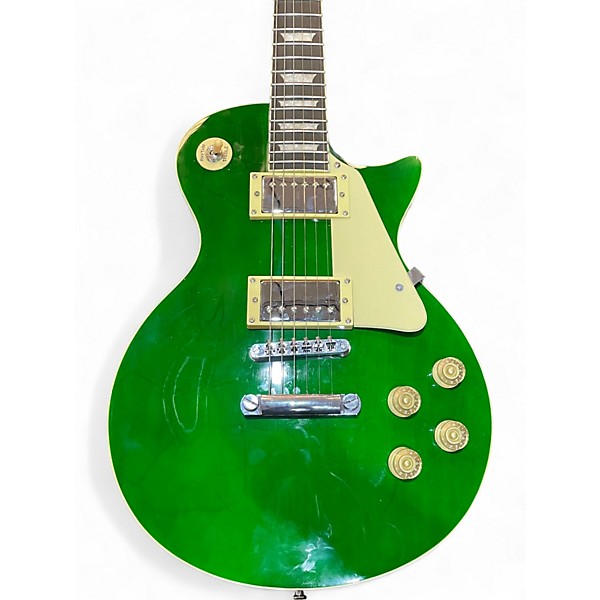 Used Lyx PRO Green Solid Body Electric Guitar