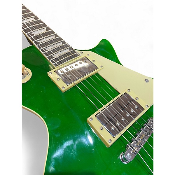 Used Lyx PRO Green Solid Body Electric Guitar