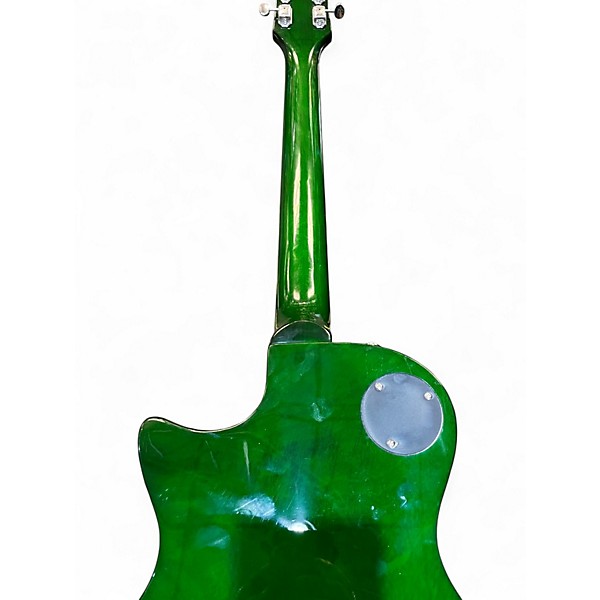 Used Lyx PRO Green Solid Body Electric Guitar