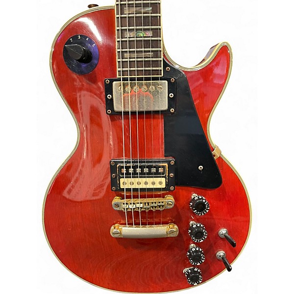 Used Electra X320 Trans Red Solid Body Electric Guitar