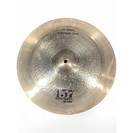 Used Wuhan Cymbals & Gongs 16in 457 Rock series Crash Cymbal