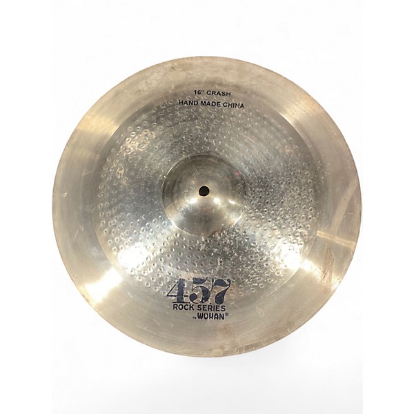 Used Wuhan Cymbals & Gongs 16in 457 Rock series Crash Cymbal