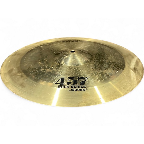 Used Wuhan Cymbals & Gongs 16in 457 Rock series Crash Cymbal