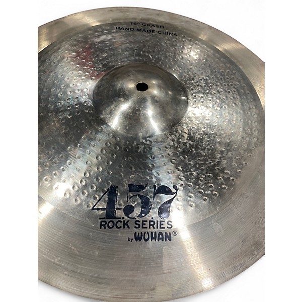 Used Wuhan Cymbals & Gongs 16in 457 Rock series Crash Cymbal