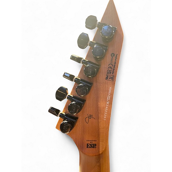 Used ESP LTD Josh Middleton JM-II Black Shadow Burst Solid Body Electric Guitar