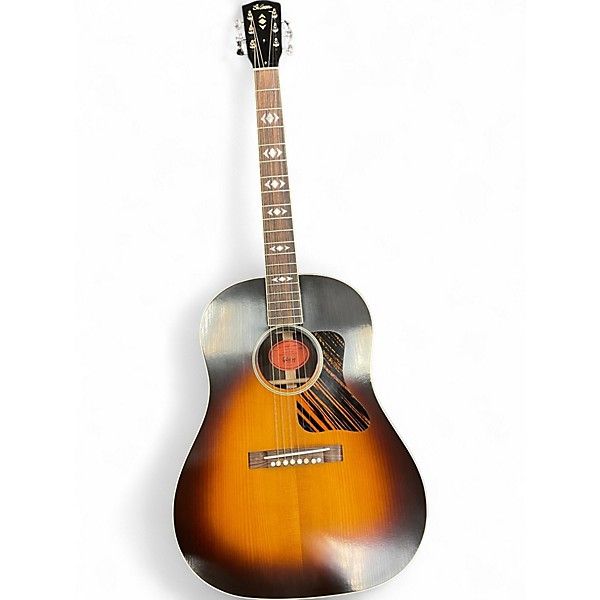 Used Gibson 1936 Advanced Jumbo Vintage Sunburst Acoustic Guitar