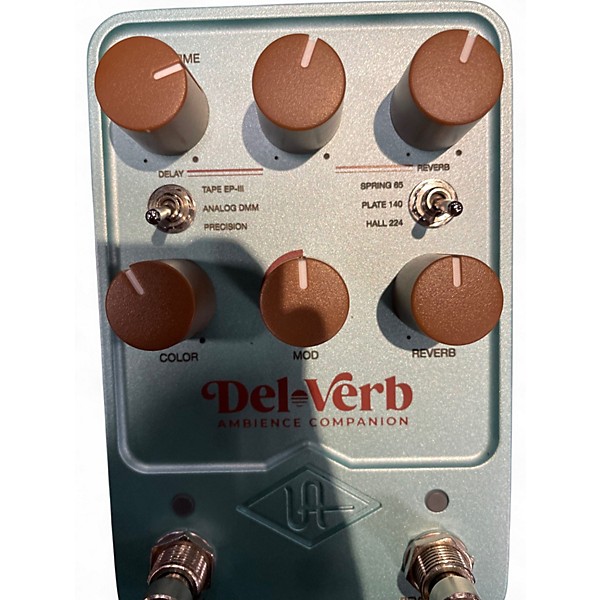 Used Universal Audio UAFX Del-Verb Ambience Companion Effect Pedal