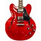 Used Epiphone MARTY SCHWARTZ ES335 Cherry Hollow Body Electric Guitar