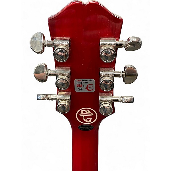 Used Epiphone MARTY SCHWARTZ ES335 Cherry Hollow Body Electric Guitar