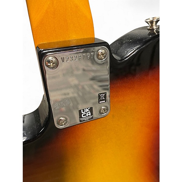 Used Fender American Vintage II 63 Telecaster 3 Tone Sunburst Solid Body Electric Guitar