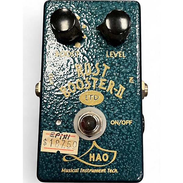 Used Hao RUST BOOSTER II Effect Pedal