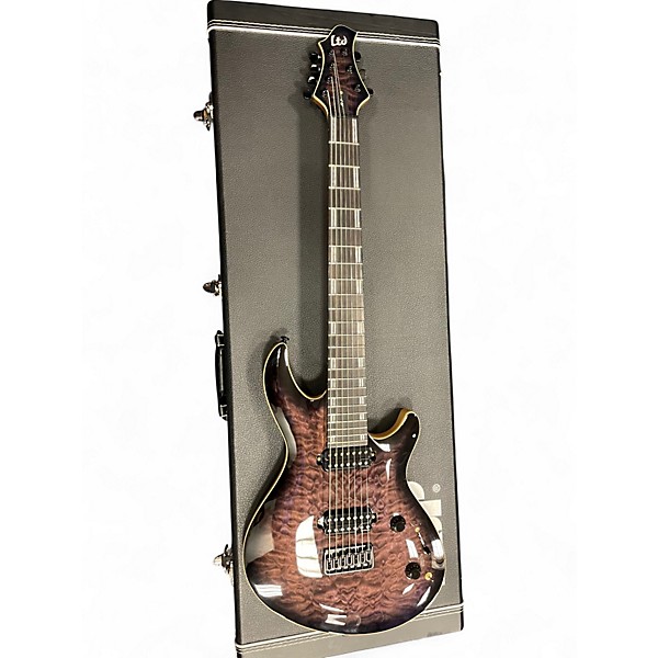 Used ESP JR-7 FADED BLUE SUNBURST Solid Body Electric Guitar