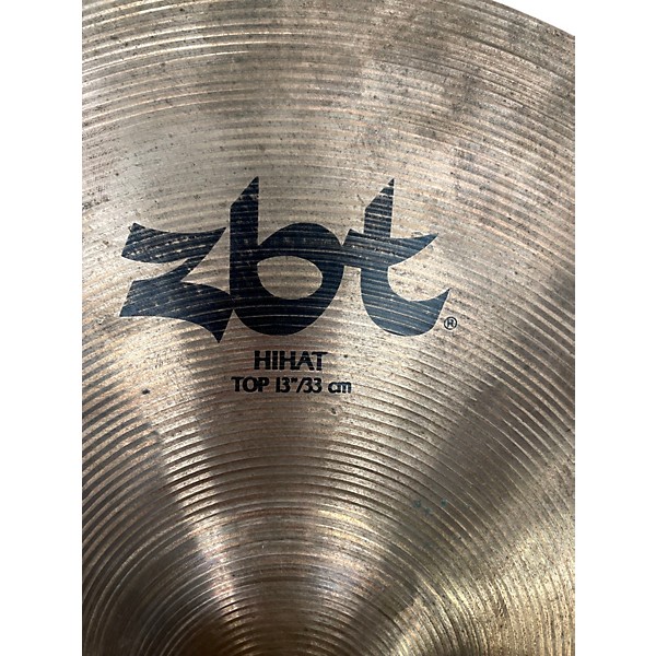 Used Zildjian 13in zbt top Cymbal